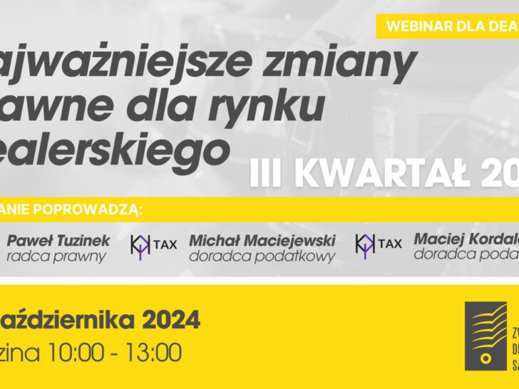 webinar dla dealerów